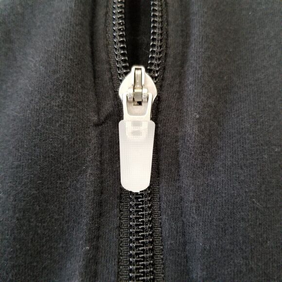 Nike womens zip up jacket size medium cotton / spandex black - Picture 4 of 12